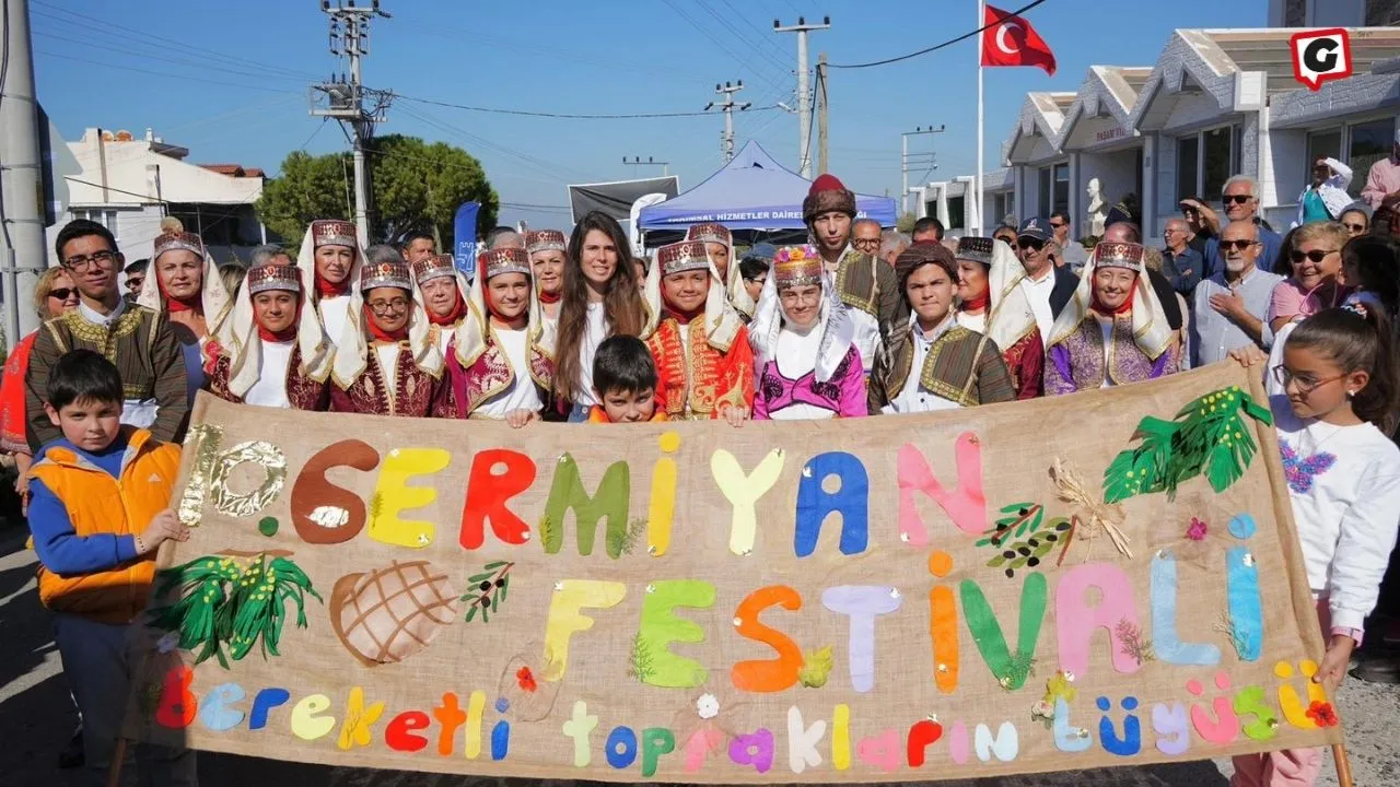 Çeşme Germiyan Festivali'nde Lezzet ve Kültür Buluştu