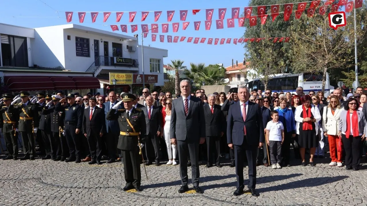 Güzelbahçe'de 29 Ekim Cumhuriyet Bayramı Coşkuyla Kutlandı