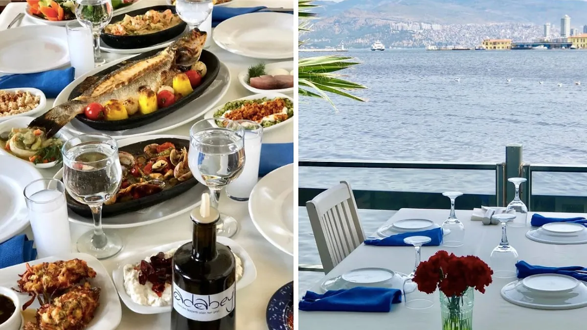 İzmir'de deniz ürünleri ve eşsiz mezeleriyle dikkat çeken en iyi balık restoranlarını keşfedin. Ege mutfağının tadını çıkarırken unutulmaz anlar yaşayın! İşte sizlere derlediğimiz balık restoranları..