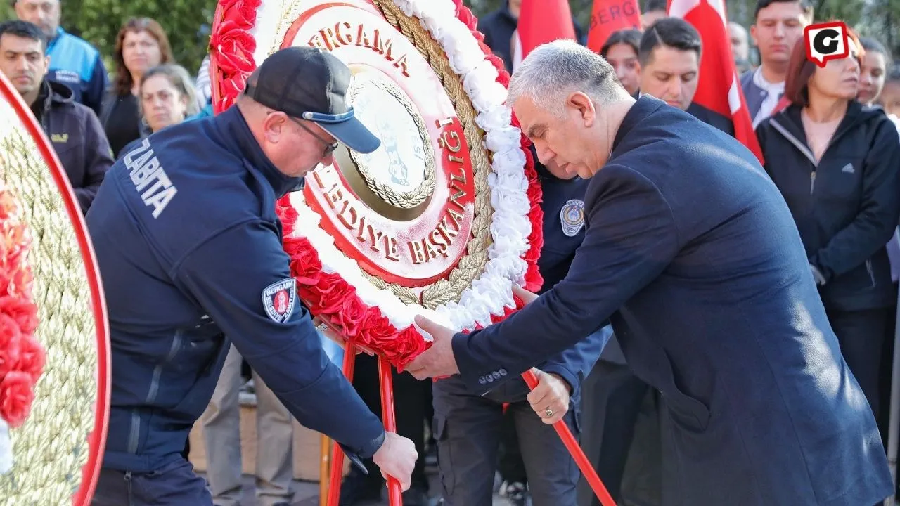 Bergama’da 10 Kasım Anma Töreni: Atatürk 86. Yılında Saygıyla Anıldı