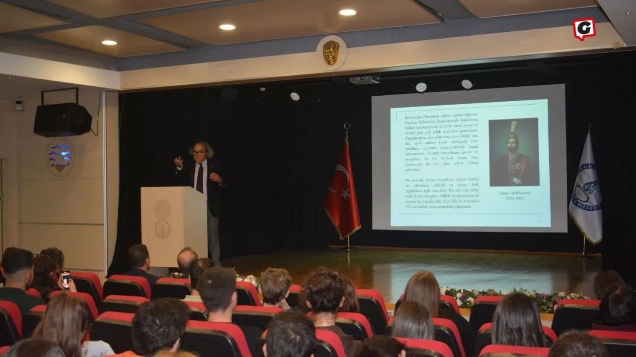 EÜ’de “Atatürk ve Türkçe” Konferansı: Dil Devrimi ve Türkçecilik Hareketi Ele Alındı