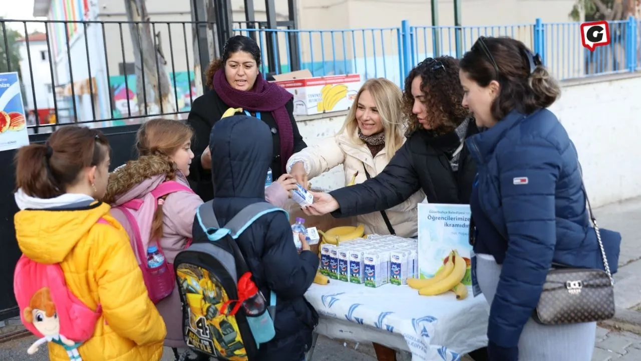 Güzelbahçe Belediyesi, Öğrencilerin Beslenmesine Önem Veriyor