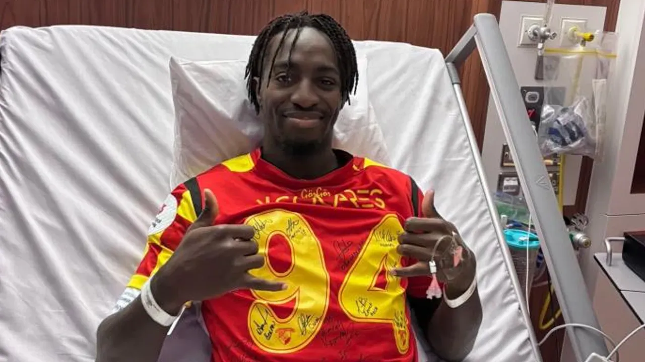 Göztepe’de Isaac Solet ameliyat oldu