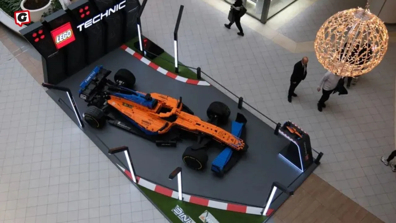 LEGO Technic McLaren Formula 1 Yarış Arabası İstanbul’da Sergileniyor!