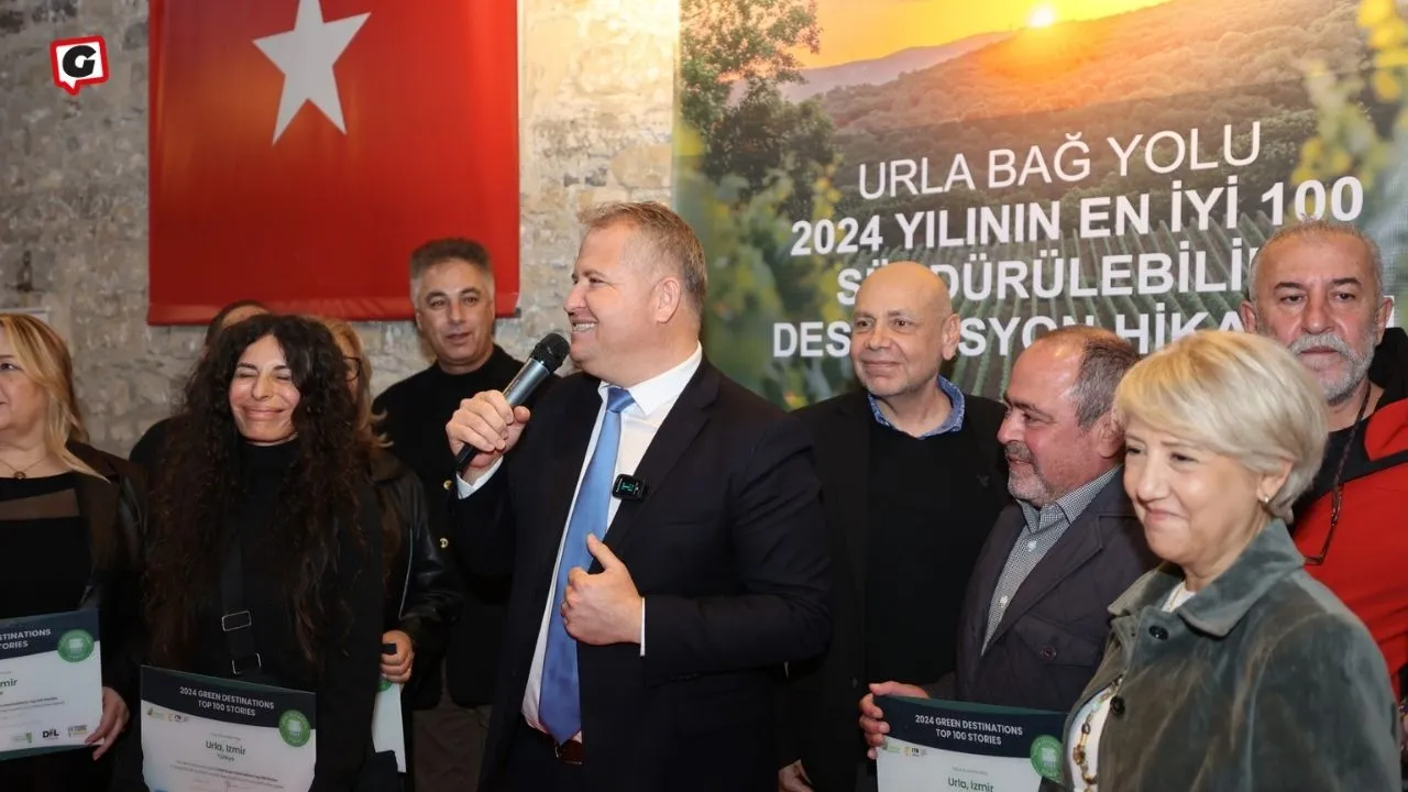 Urla Bağ Yolu, 2024'ün "En İyi 100 Sürdürülebilir Destinasyon Hikayesi" Listesine Girdi