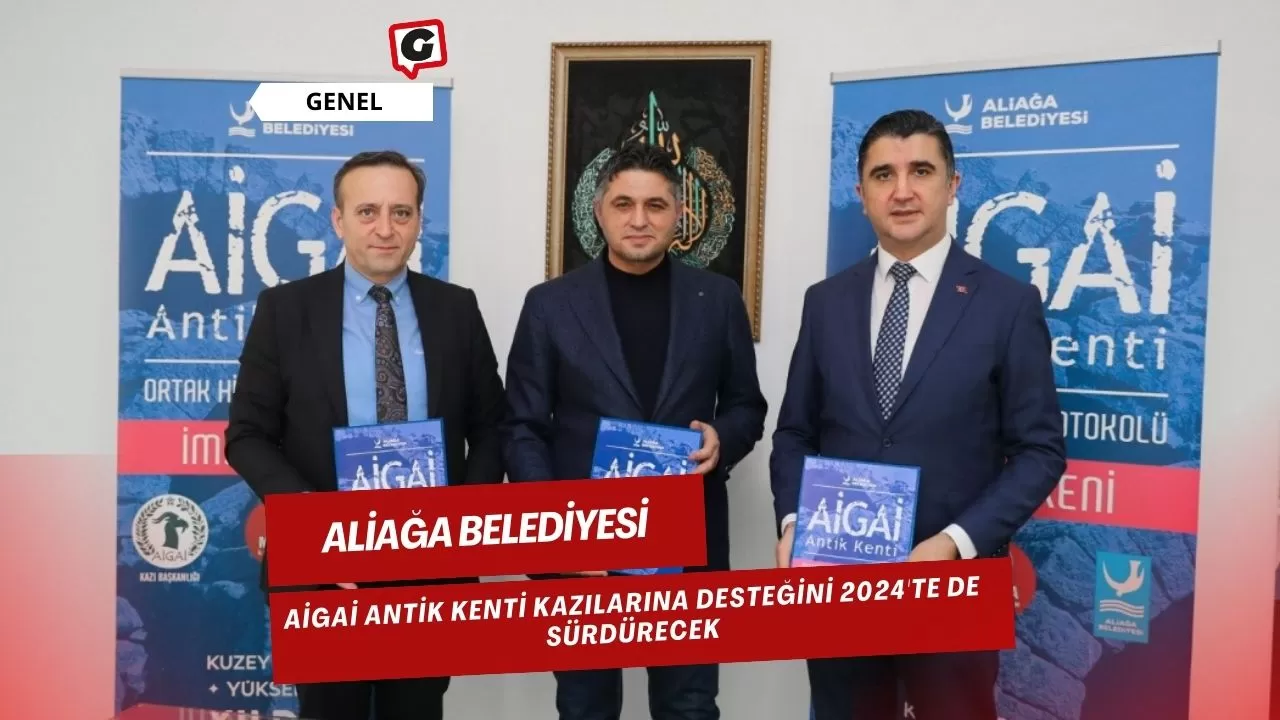 Aliağa Belediyesi, Aigai Antik Kenti Kazılarına Desteğini 2024'te de Sürdürecek