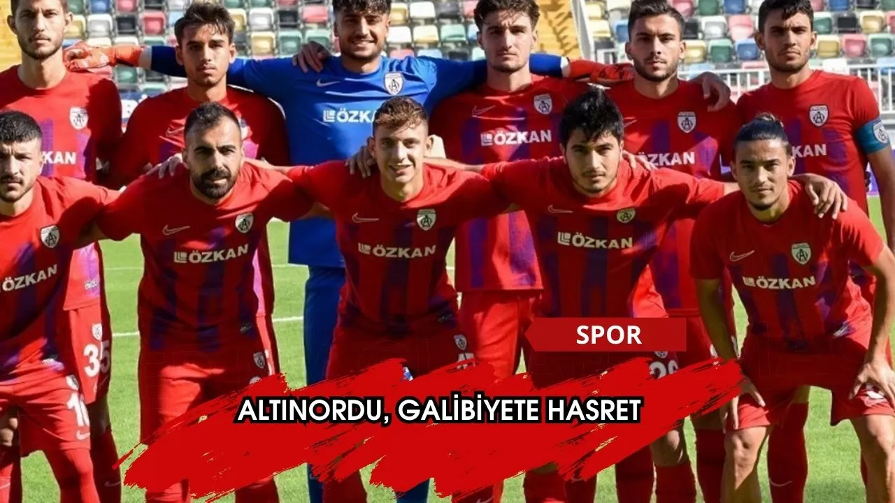 Altınordu, galibiyete hasret