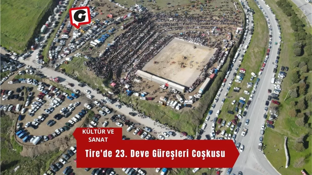 Tire'de 23. Deve Güreşleri Coşkusu