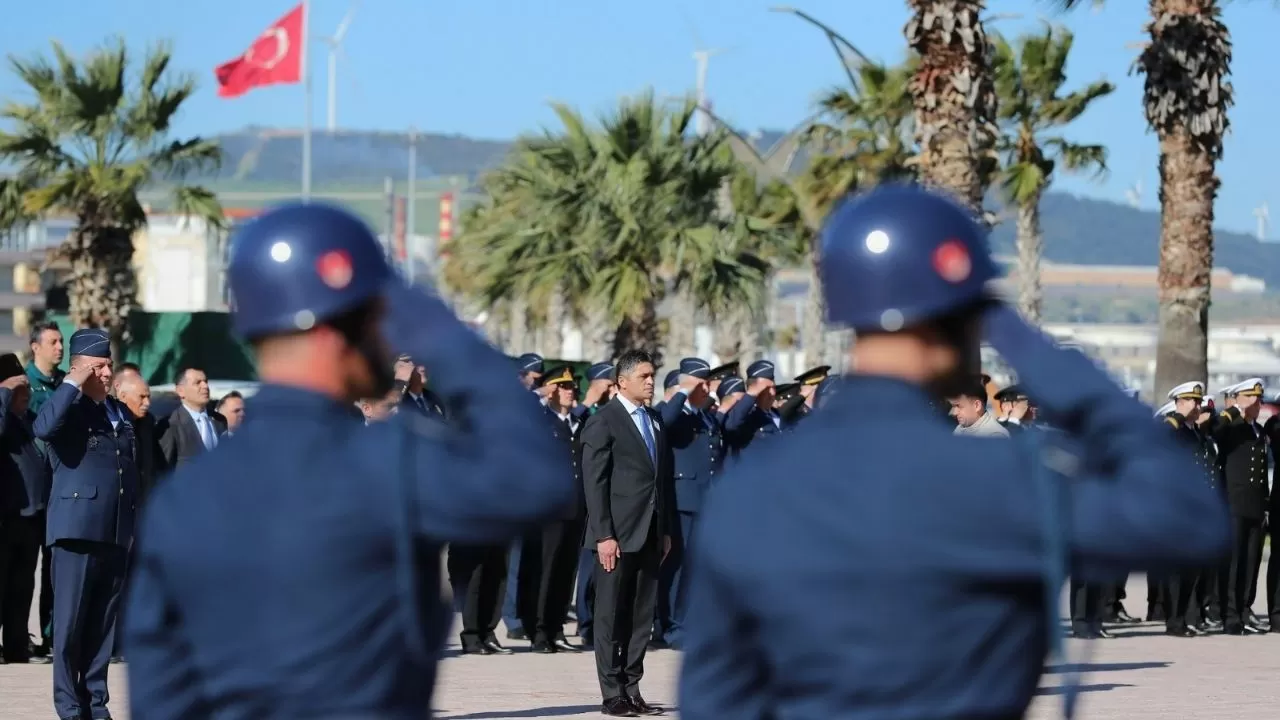 Aliağa'da 18 Mart Törenle Anıldı