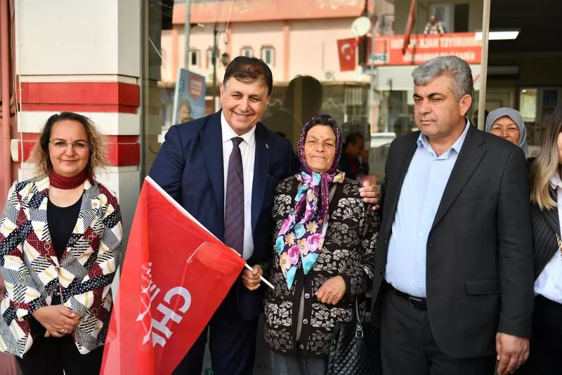 Başkan Cemil Tugay Kiraz'dan destek istedi