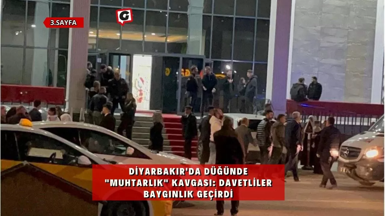 Düğünde Muhtar Adayları Kavga Etti: Davetliler Bayıldı, Düğün Yarım Kaldı