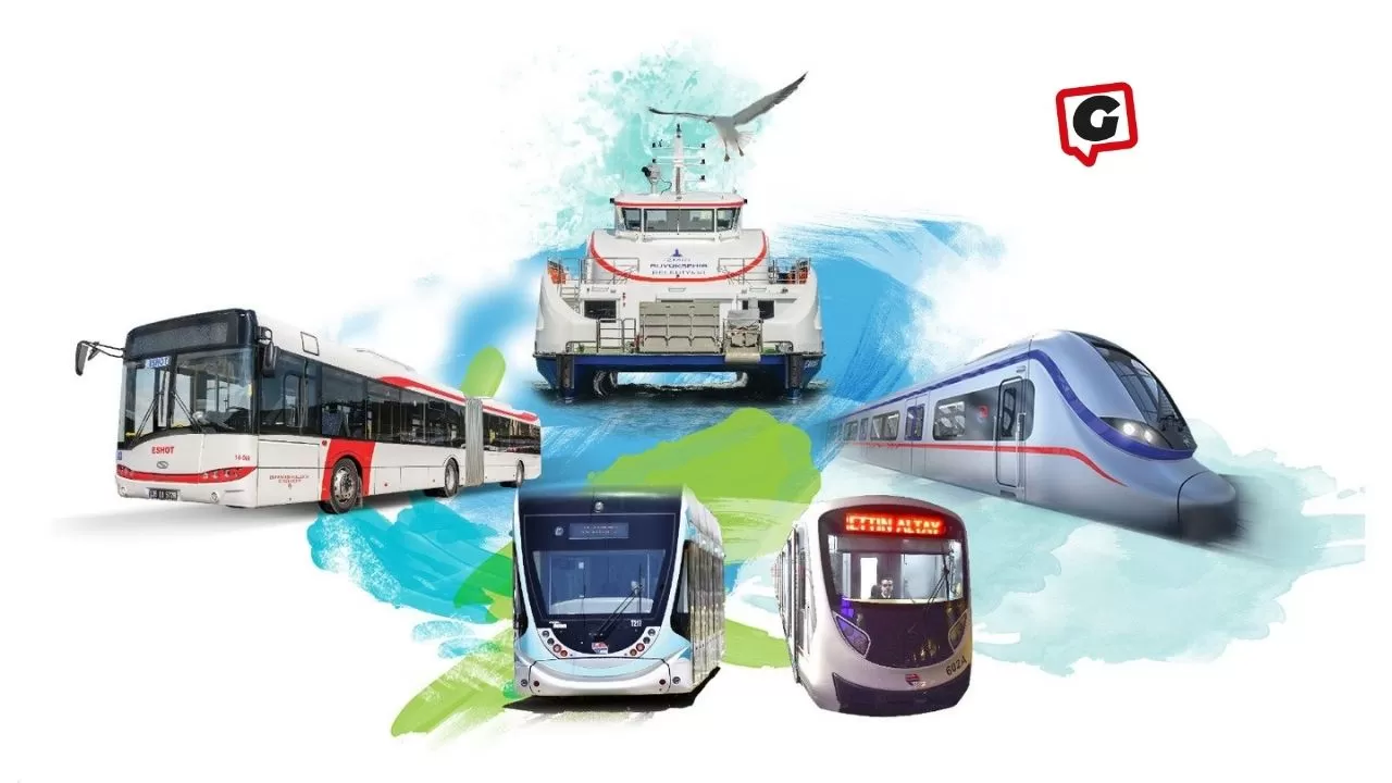 İzmir'de Seçim Ulaşımı Tamam! Otobüs, Metro, Tramvay ve Vapur Seferleri Sabahın Erken Saatlerinden İtibaren Başlıyor