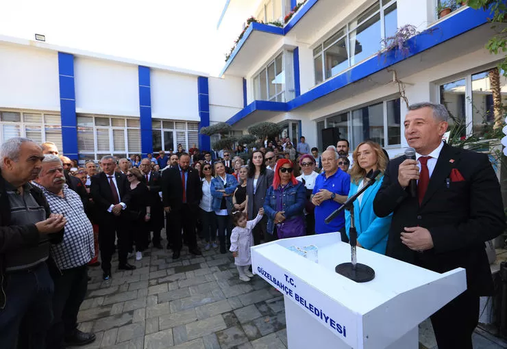 Güzelbahçe’de devir teslim yapıldı