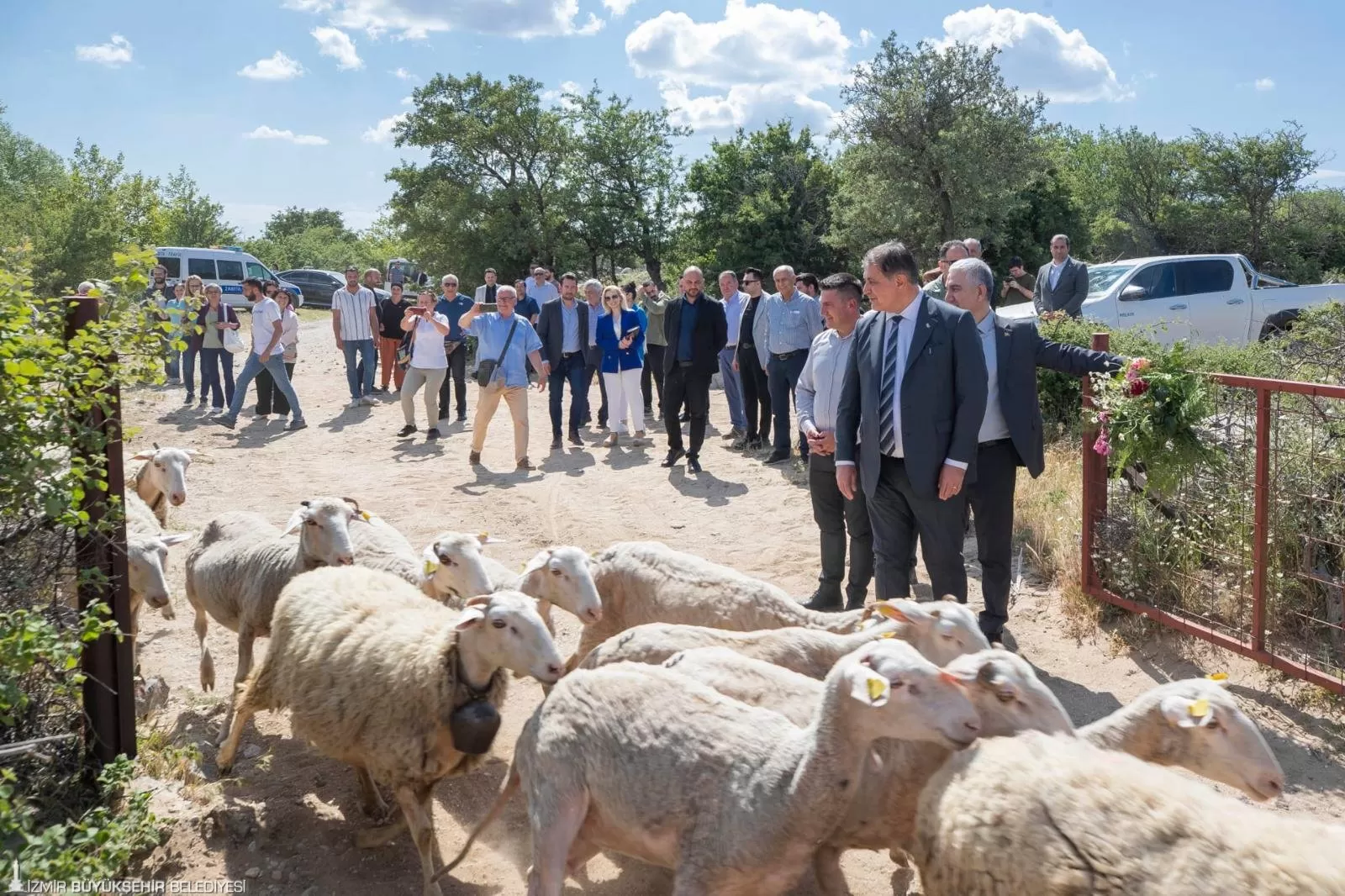 İzmir Büyükşehir Belediye Başkanı Dr. Cemil Tugay, Bergama'da her yıl aynı dönemde yapılan geleneksel yayla serüvenini başlattı.