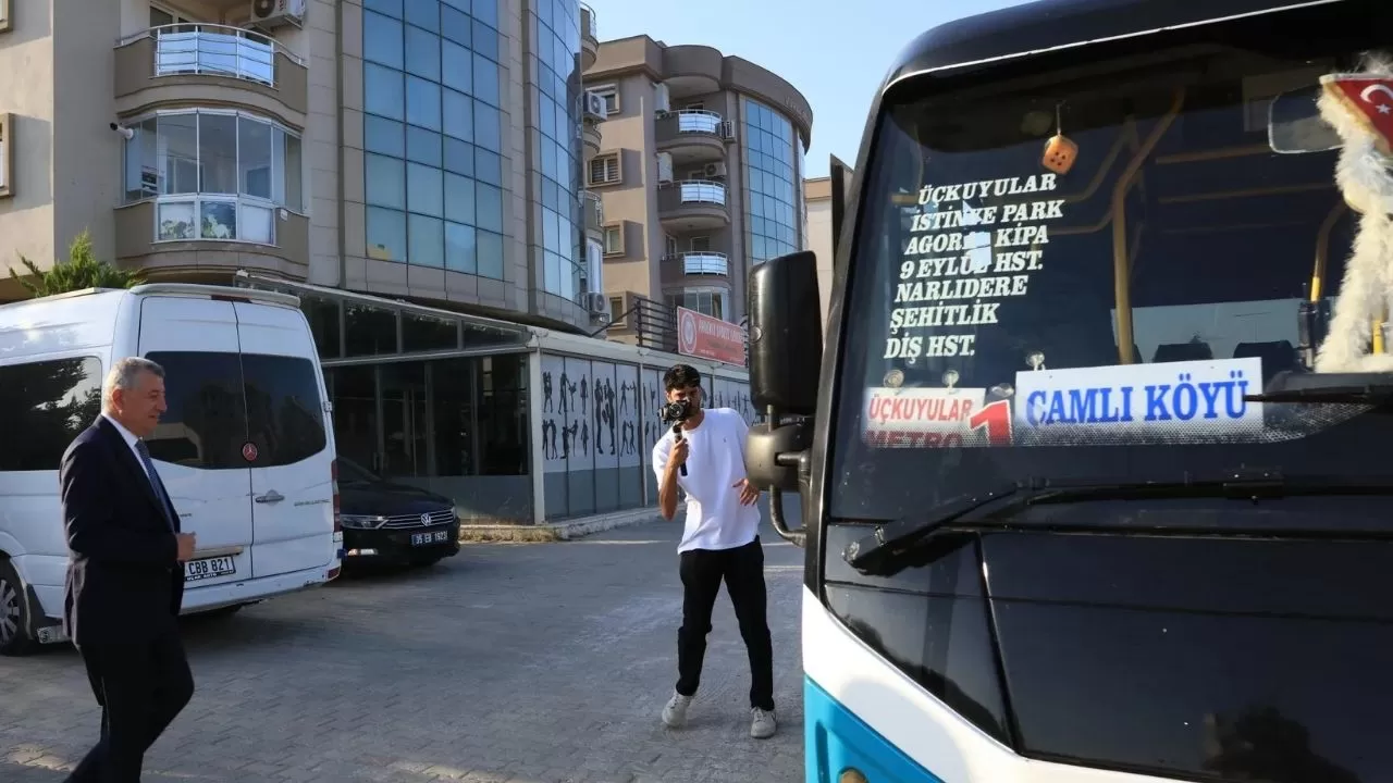 Güzelbahçe – Fahrettin Altay Dolmuş Hattı Artık Çamlı Köyü'ne Kadar Ulaşacak!