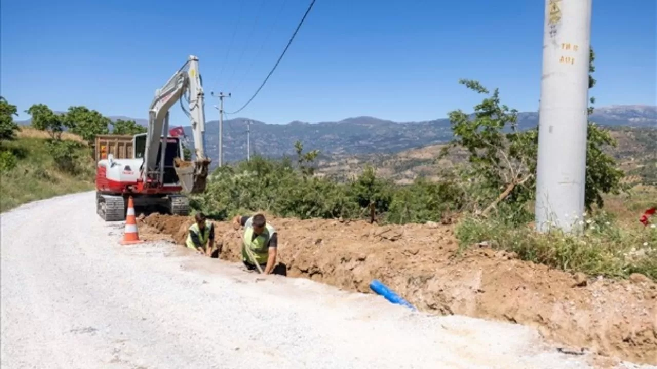 İZSU, Kiraz İlçesine 71 Kilometrelik Yeni İçme Suyu Hattı İnşa Ediyor