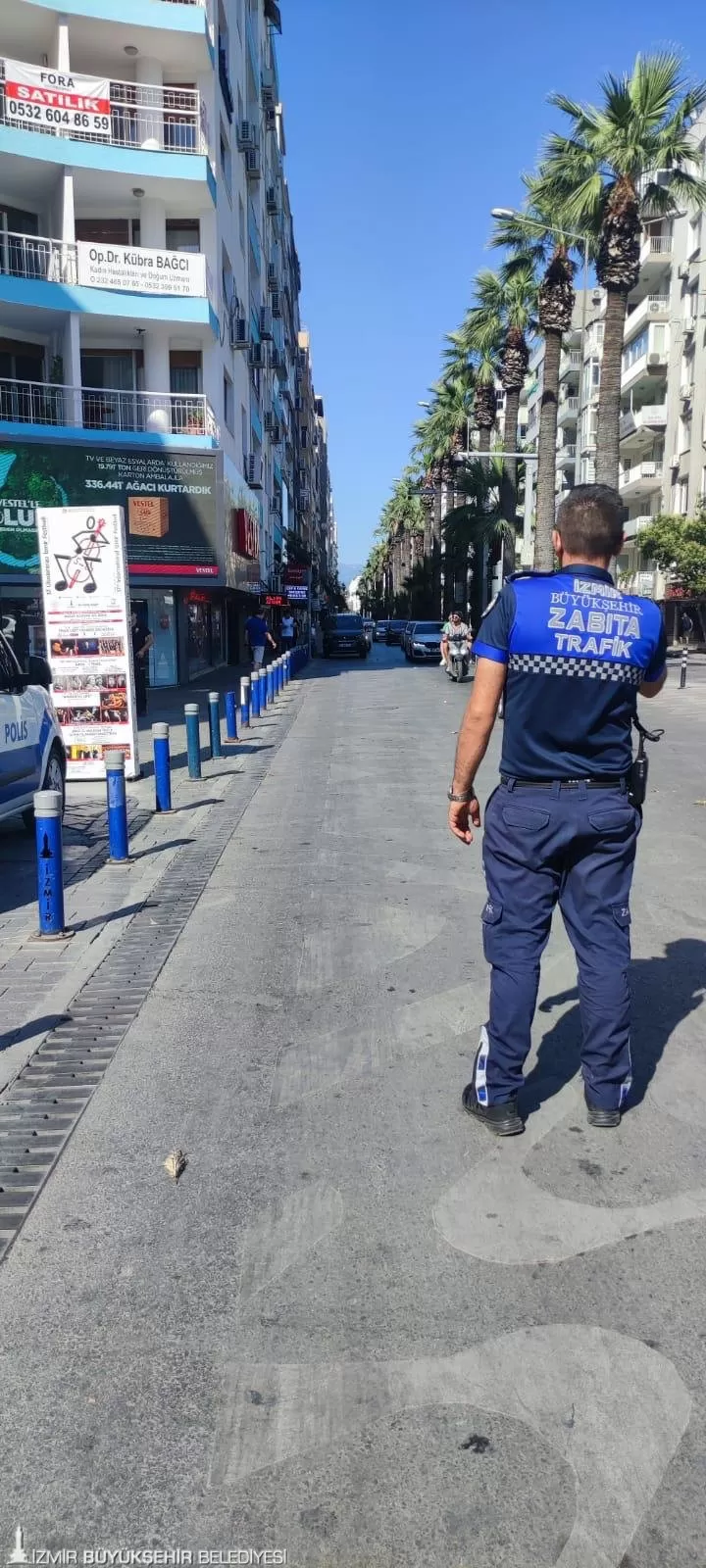 İzmir Büyükşehir Belediyesi zabıta ekipleri, Kurban Bayramı'nda kent genelinde yoğun bir çalışma yürüttü.