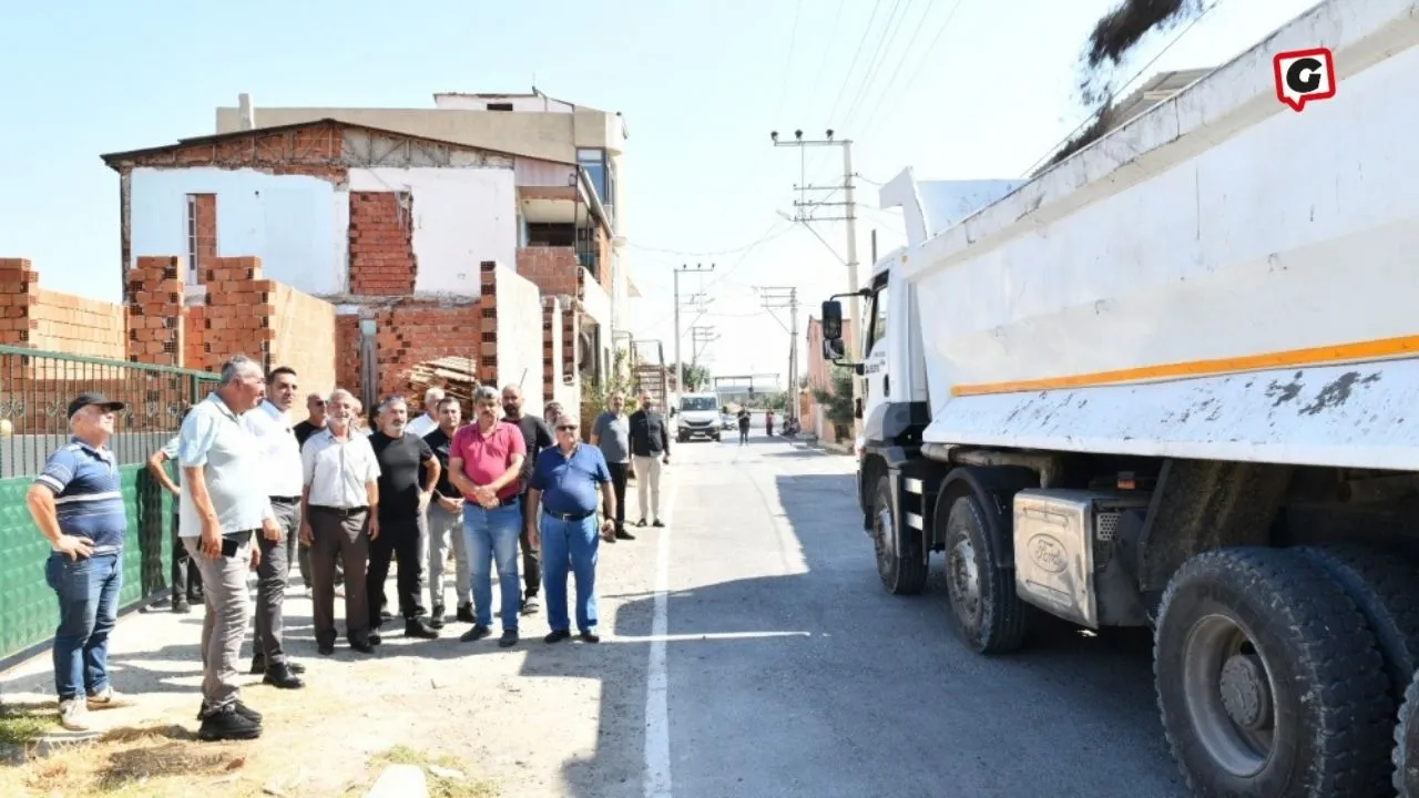 Çiğli Belediyesi'nden Kaklıç Mahallesi'nde Üst Yapı Çalışmaları Başladı