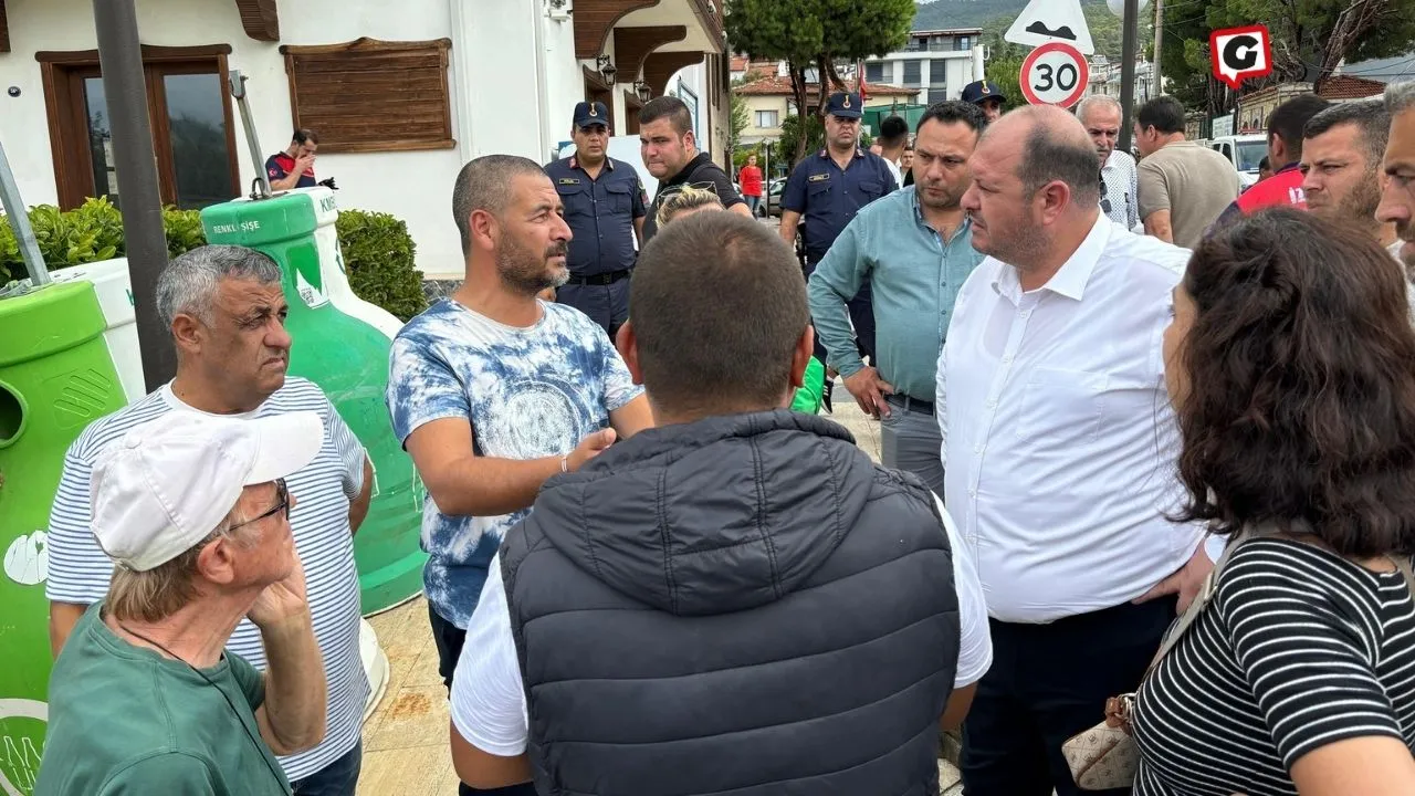 Menderes Belediye Başkanı İlkay Çiçek Sel Felaketinden Etkilenen Mahalleleri Ziyaret Etti