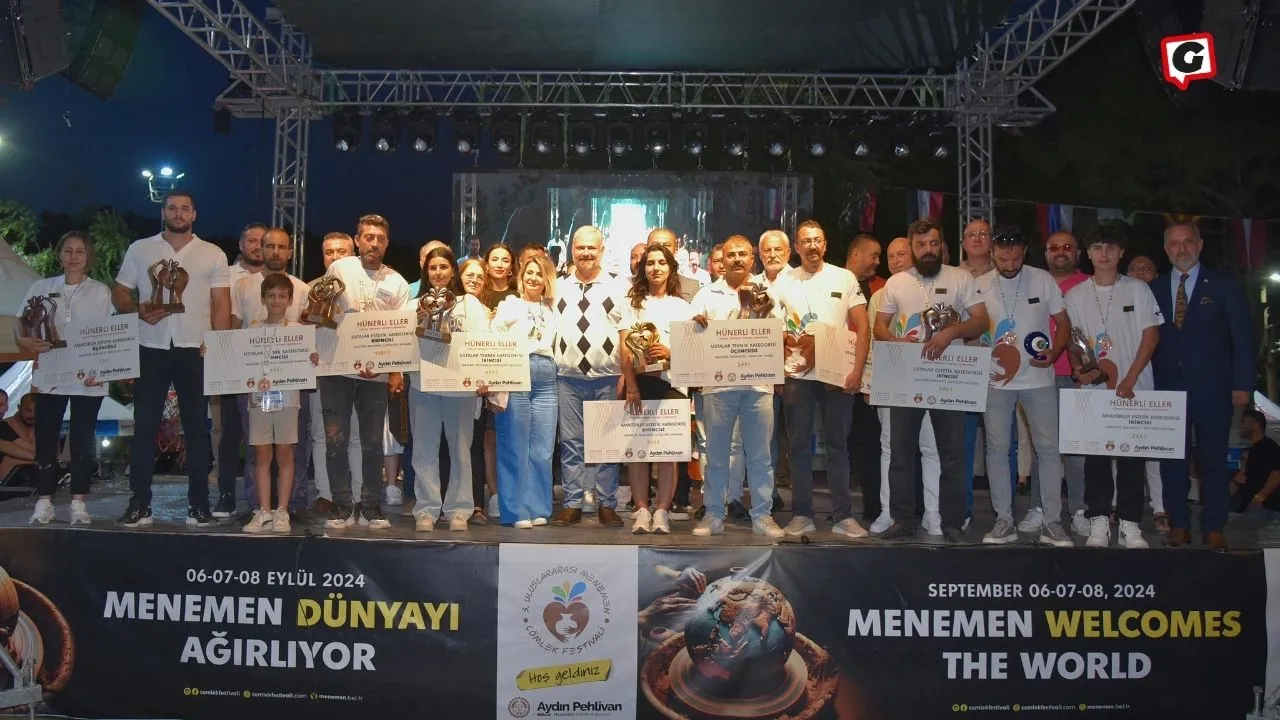 Menemen Çömlek Festivali 39 Ülkeden Katılımcıyla Sona Erdi