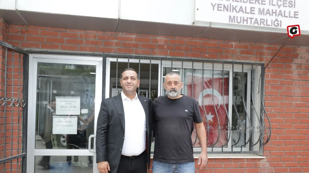 Narlıdere Belediye Başkanı Erman Uzun, Vatandaşı Ziyaret Etti